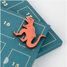Load image into Gallery viewer, Dinosaur Wooden Advent Calendar
