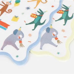 Animal Parade Party Napkins