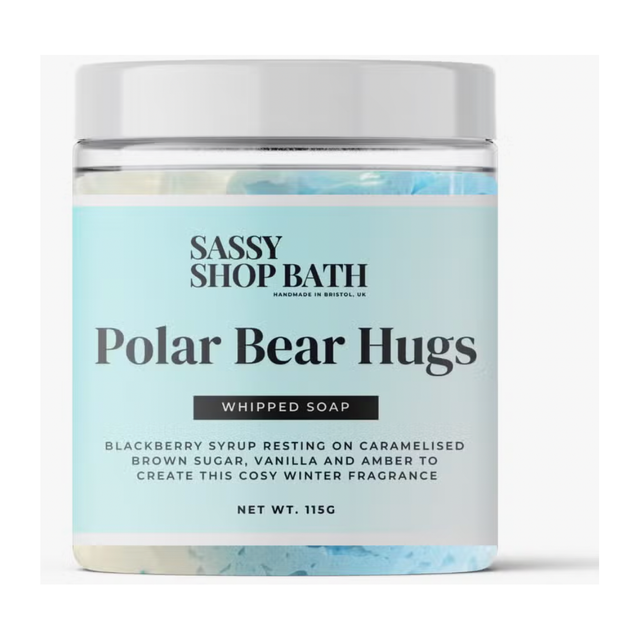 Polar Bear Hugs Whipped Soap