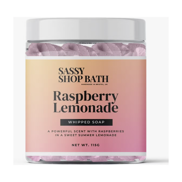 Raspberry Lemonade Whipped Soap
