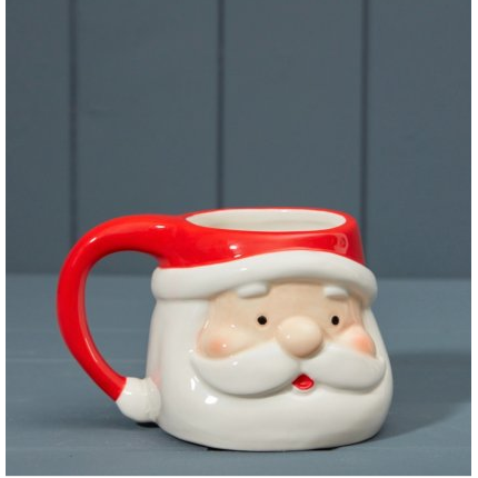 Ceramic Santa Mug