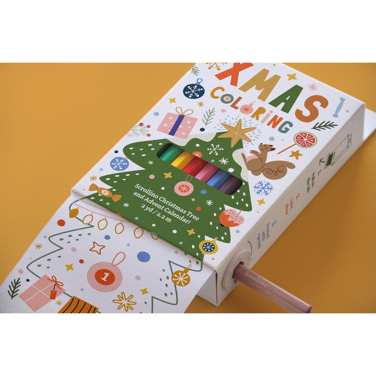 Scrollino Christmas Colouring