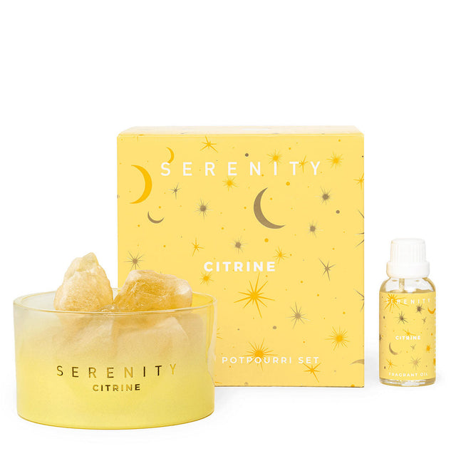 Crystal Energise & Citrine Potpourri & Oil