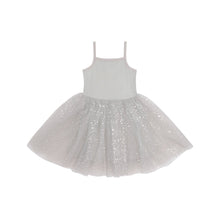 Load image into Gallery viewer, Silver Sparkle Ballet Dress