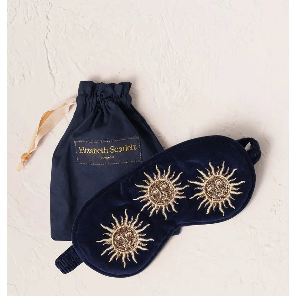 Sun Goddess Velvet Eye Mask