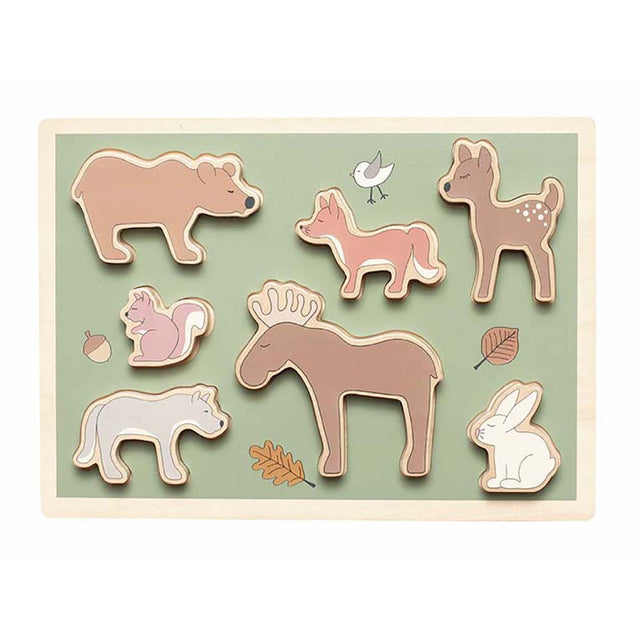 Wooden Forest Puzzle