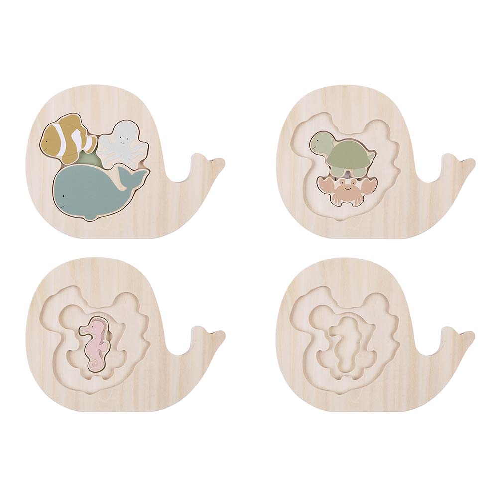 Coral 3 Layer Puzzle