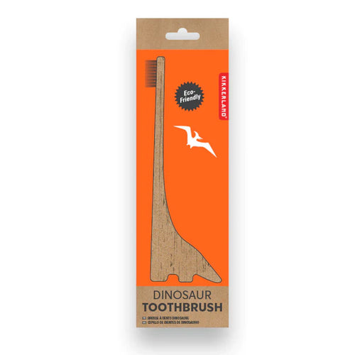 Dinosaur Wooden Toothbrush