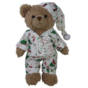 Christmas Teddy in Pyjamas