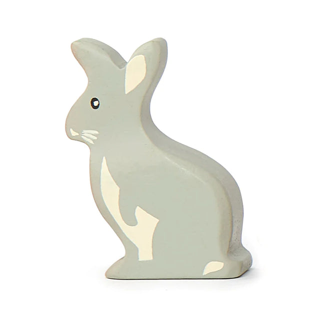 Little Wooden Woodland Rabbit