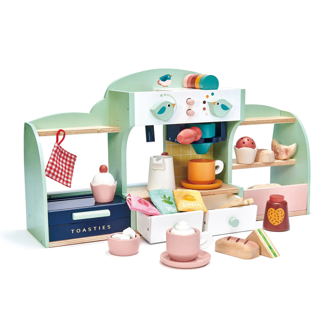 Bird's Nest Cafe Wooden Playset