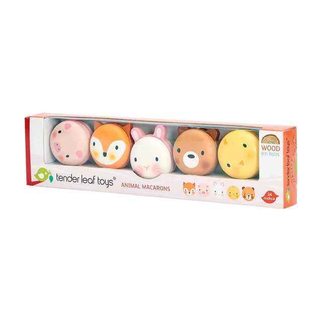 Animal Wooden Macarons