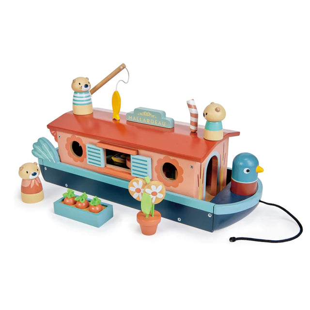 Little Otter Wooden Canal Boat