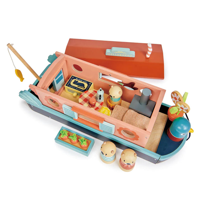 Little Otter Wooden Canal Boat
