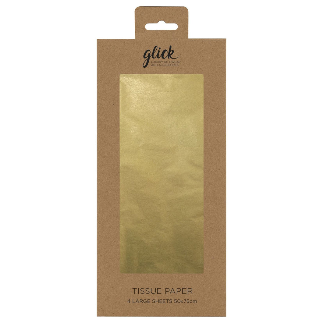 Metallic Gold Tissue Paper