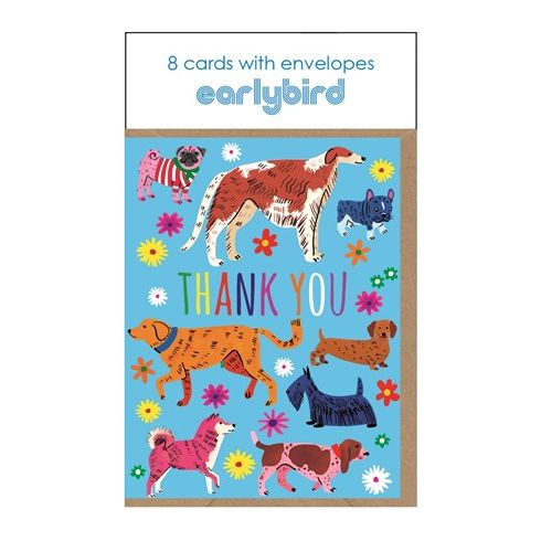 Thank You Card Pack Dogs