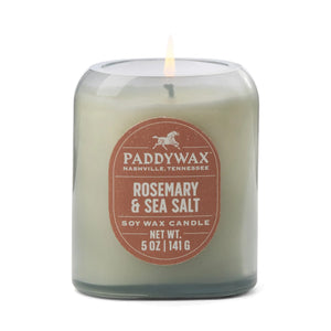 5oz Glass Candle - Rosemary & Sea Salt