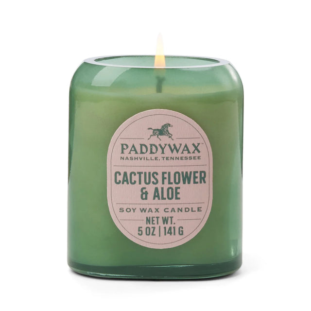 5oz Glass Candle - Cactus Flower & Aloe
