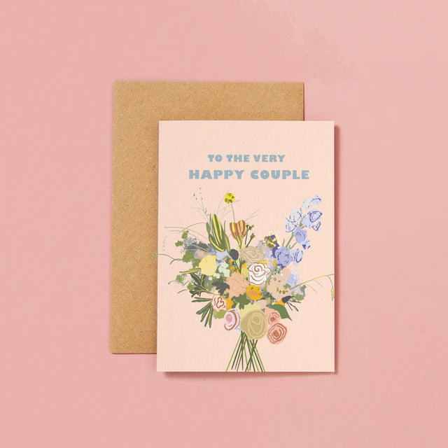 Happy Couple Wedding Card