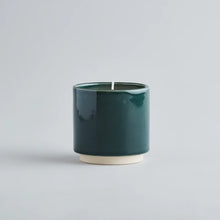 Load image into Gallery viewer, Winter Thyme Forest Green Pot Candle