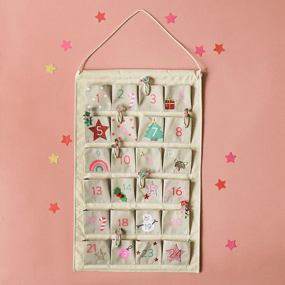 Reusable Fabric Advent Calendar – Freda & Bert - Gift Shop Cambridge
