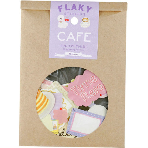 Flaky Stickers: Cafe