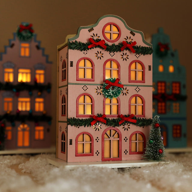 Wooden LED House Decorations