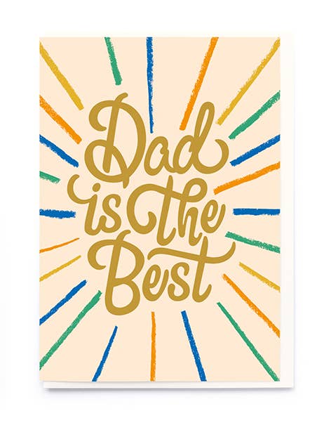Dad Is The Best Card