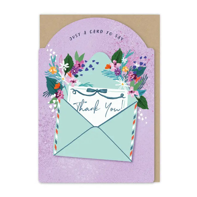 Just To Say Thank You Card