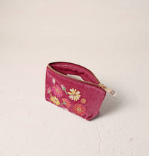 Load image into Gallery viewer, Wildflower Coin Purse - Rose