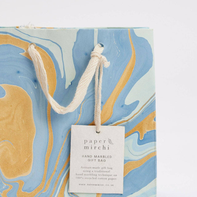 Small Free Spirit Marbled Gift Bags