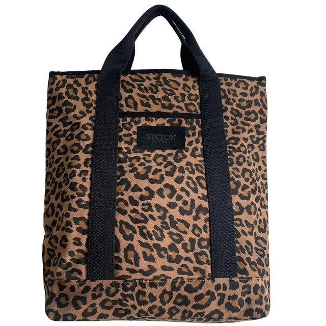Leopard Print Backpack