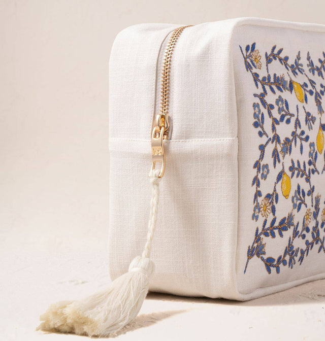 Lemon Garden Wash Bag