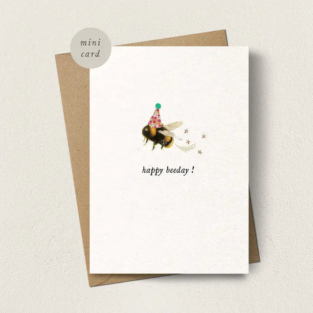 Mini Beeday Card