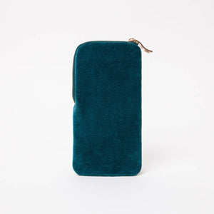 Wildflower Velvet Glasses Case
