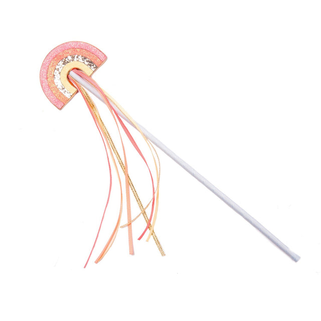 Rainbow Glitter Wand