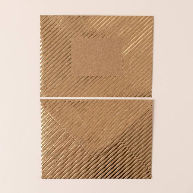 Gold Foiled Baby Card