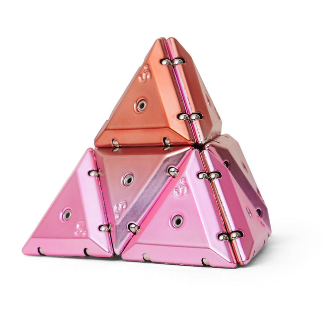 Geode Chrome Pyramids