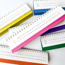 Load image into Gallery viewer, 2025 Mini Pink Desk Calendar