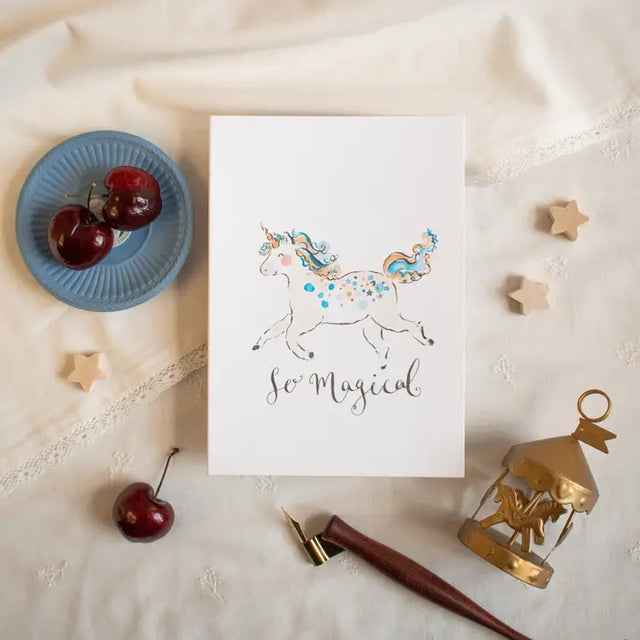 Magical Unicorn Card