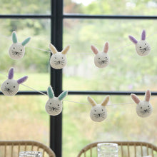 Load image into Gallery viewer, Felt Easter Bunny Bunting