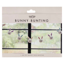 Load image into Gallery viewer, Felt Easter Bunny Bunting