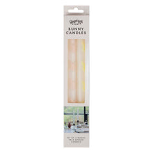 Load image into Gallery viewer, Easter Bunny Dinner Candles 2 Pack