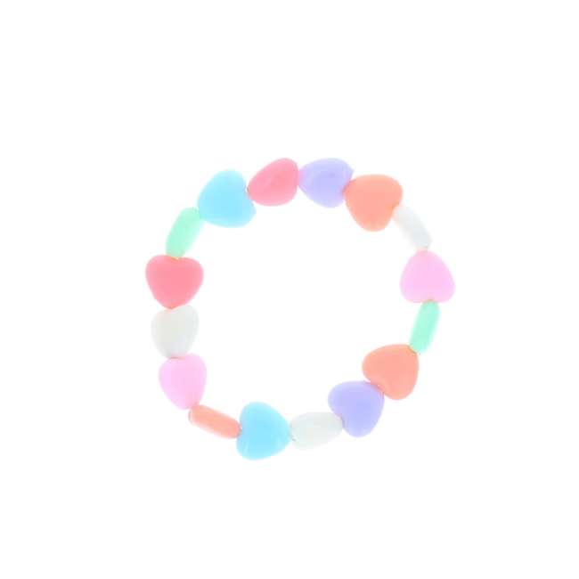 Pastel Heart Bracelet