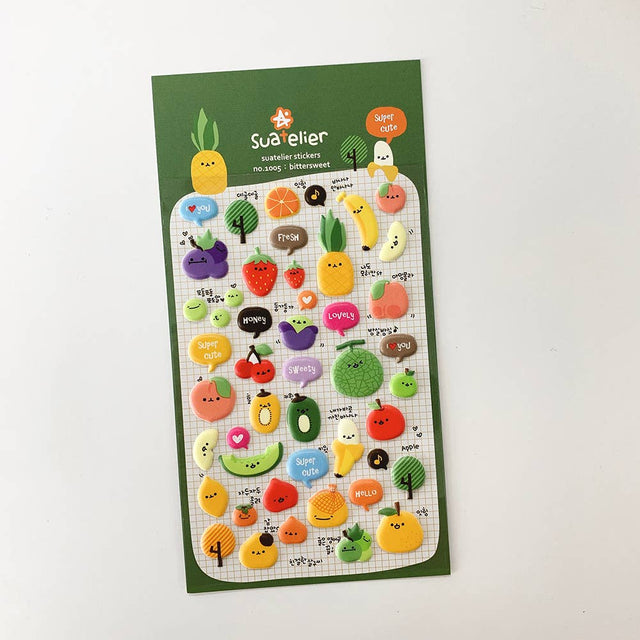 Bittersweet 3D Stickers