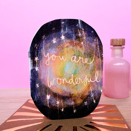 You Are Wonderful Card