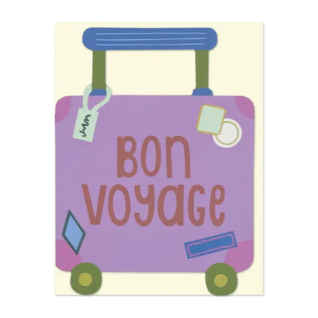 Mini Bon Voyage Card