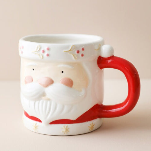 Ceramic Father Christmas Mug