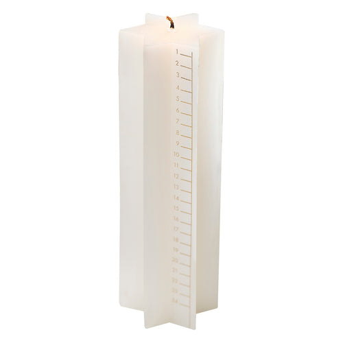 Christmas Star Advent Candle