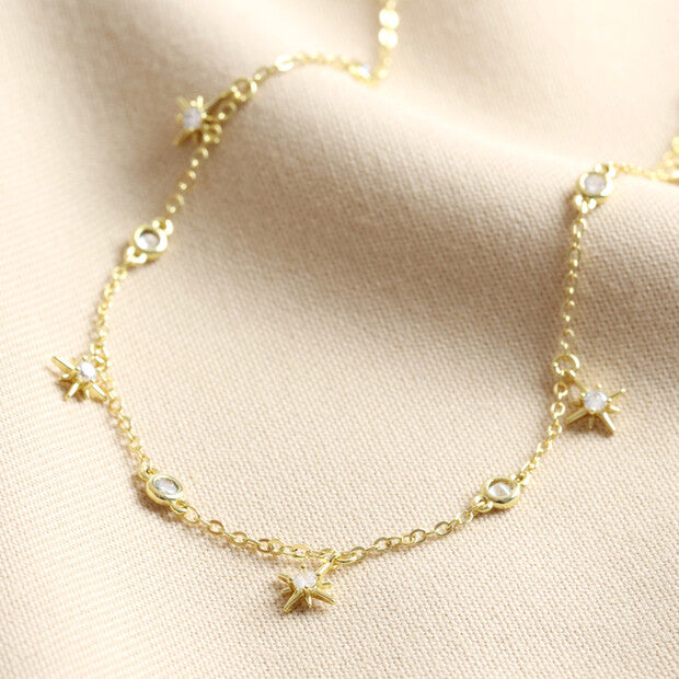 Gold Star Necklace